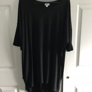 Lularoe solid black XL Irma